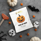 Halloween Trick or treat - Aangepaste Jack-o'-lant Bedankzakje