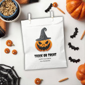 Halloween Trick or treat - Aangepaste Jack-o'-lant Bedankzakje