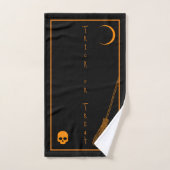 Halloween Trick or treat Bad Handdoek (Handdoek)