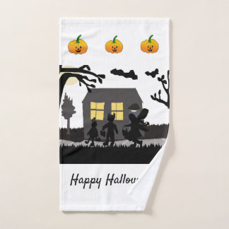 Halloween Trick Or Treat Badhanddoeken Bad Handdoek