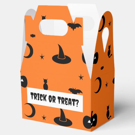 Halloween Trick or treat Bag Bedankdoosjes (Geopend)