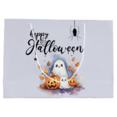 Halloween Trick or treat Bag Large Groot Cadeauzakje (Achterkant)