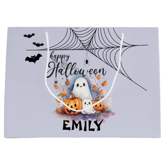  Halloween Trick or treat Bag Large Groot Cadeauzakje (Voorkant)