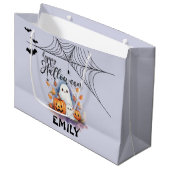  Halloween Trick or treat Bag Large Groot Cadeauzakje (Voorkant Gekanteld)