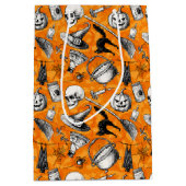Halloween Trick-or-Treat Bag Medium Cadeauzakje (Voorkant)