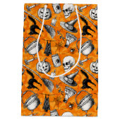 Halloween Trick-or-Treat Bag Medium Cadeauzakje (Achterkant)
