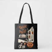  Halloween Trick or treat Bag Tote Bag (Voorkant)