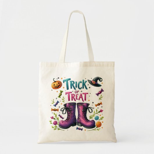 Halloween Trick or treat Bag Tote Bag (Voorkant)