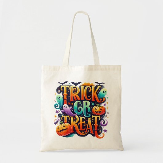 Halloween Trick or treat Bag Tote Bag (Voorkant)