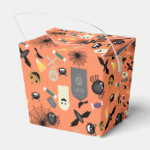 Halloween Trick or treat Bedankdoosjes (Achterkant)