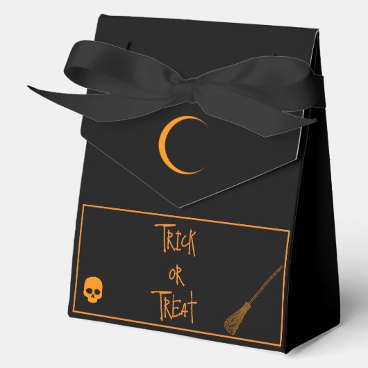 Halloween Trick or treat Bedankdoosjes (Voorkant)