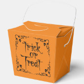 Halloween Trick or treat Bedankdoosjes (Voorkant)