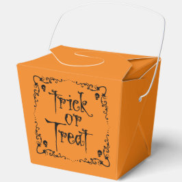 Halloween Trick or treat Bedankdoosjes