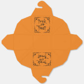 Halloween Trick or treat Bedankdoosjes (Ongevouwen)