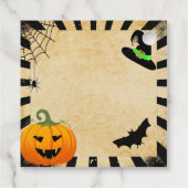 Halloween trick or treat bedankjes labels (Achterkant)