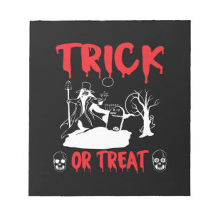 Halloween Trick or treat Birthday Notitieblok