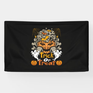 Halloween Trick or treat Birthday Spandoek