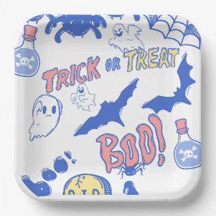Halloween Trick or treat Bord - Leuke en Spooky Pa