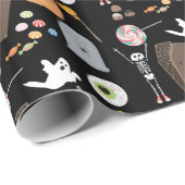 Halloween Trick or treat Cadeaupapier (Rol Hoek)