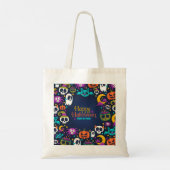 Halloween Trick or treat Canvas tas (Achterkant)