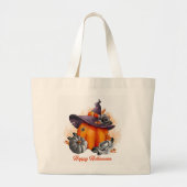 Halloween Trick or treat Canvas tas (Voorkant)