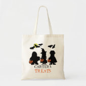 Halloween Trick or treat Canvas tas (Voorkant)