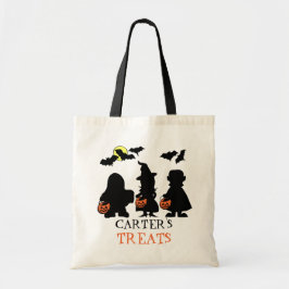 Halloween Trick or treat Canvas tas