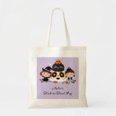 Halloween Trick or treat Canvas tas (Voorkant)