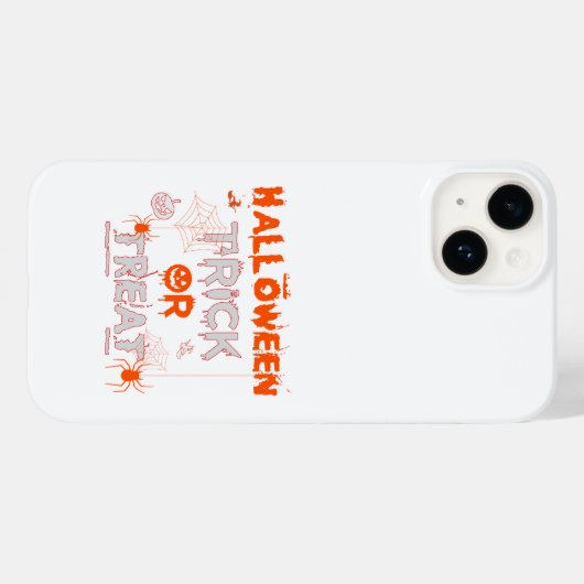 Halloween Trick or treat Case-Mate iPhone Case (Achterkant (horizontaal))