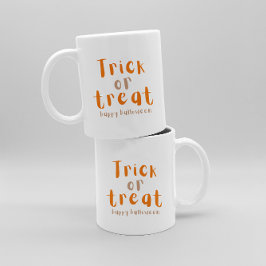 Halloween Trick or treat Coffee Mok