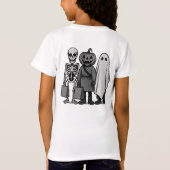 Halloween Trick or treat Crew T-shirt (Achterkant)