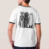 Halloween Trick or treat Crew T-shirt (Achterkant)