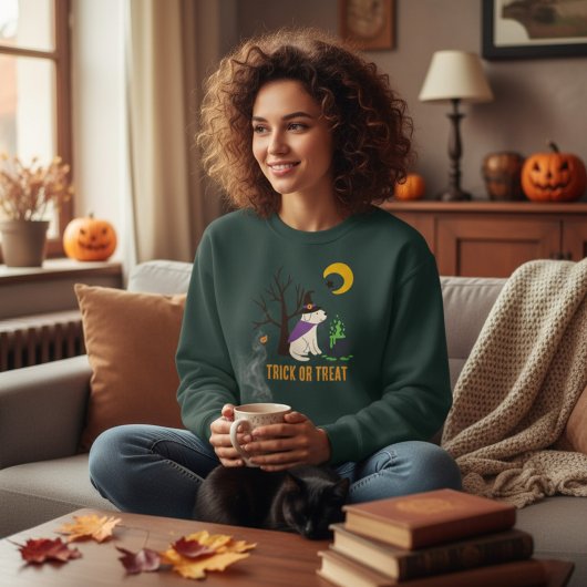 Halloween Trick or treat Crewneck Sweatshirt