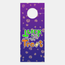 Halloween Trick or treat Deurhanger