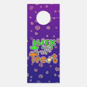 Halloween Trick or treat Deurhanger