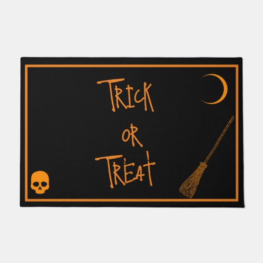 Halloween Trick or treat Deurmat (Voorkant)