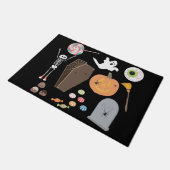 Halloween Trick or treat Deurmat (Schuin)