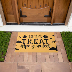 Halloween Trick or treat Deurmat - Veeg je voeten