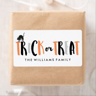 Halloween Trick or treat Etiket