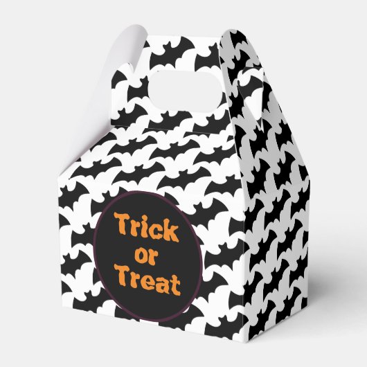 Halloween Trick or treat Favor Box Bedankdoosjes (Voorkant Zijde)