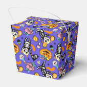 Halloween Trick or treat Favor Box Bedankdoosjes (Achterkant)