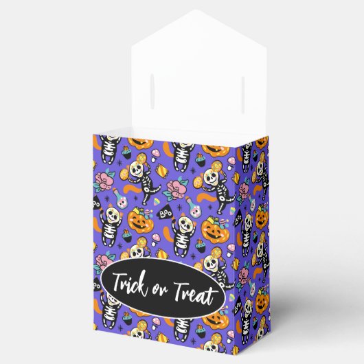 Halloween Trick or treat Favor Box Bedankdoosjes (Geopend)