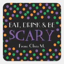 Halloween Trick or treat Favoriete Sticker