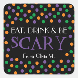 Halloween Trick or treat Favoriete Sticker