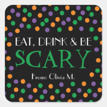 Halloween Trick or treat Favoriete Sticker