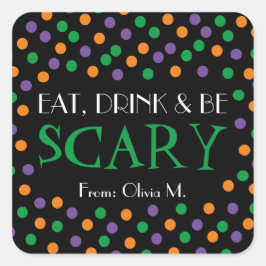 Halloween Trick or treat Favoriete Sticker