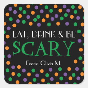 Halloween Trick or treat Favoriete Sticker