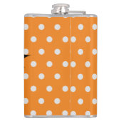 Halloween trick or treat gepersonaliseerd monogram heupfles (Achterkant)