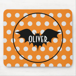 Halloween trick or treat gepersonaliseerd monogram muismat