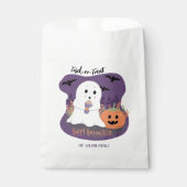 Halloween Trick-or-Treat Ghost Snoep Favoriete Tas Bedankzakje (Voorkant)